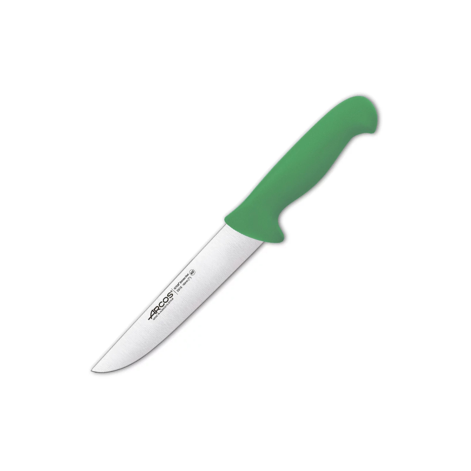 Кухонный нож Arcos серія "2900" для м'яса 180 мм Зелений без блістеру (291631)