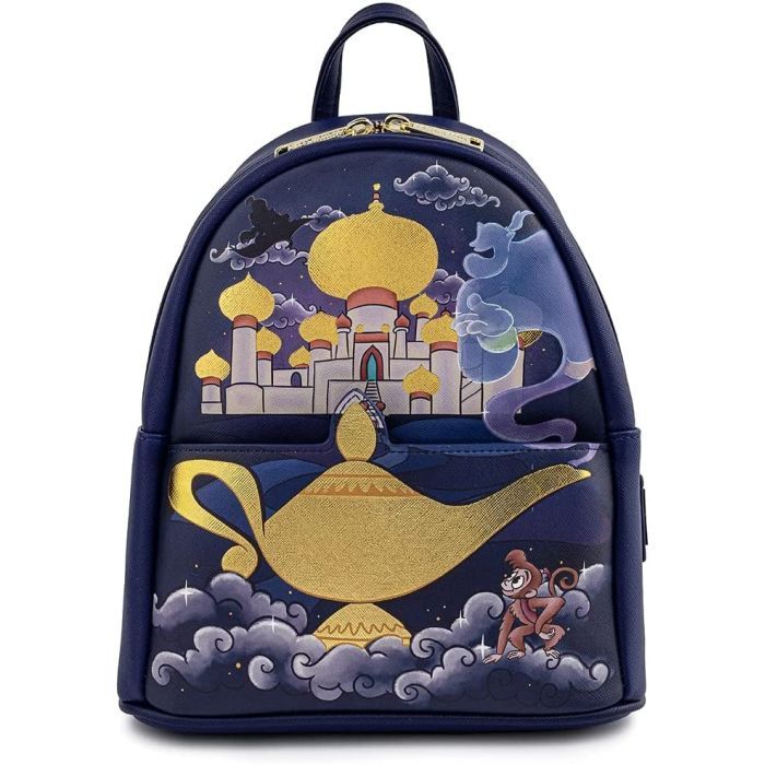 Рюкзак школьный Loungefly LF Disney Beauty and The Beast Belle Cosplay Mini (WDBK1721)