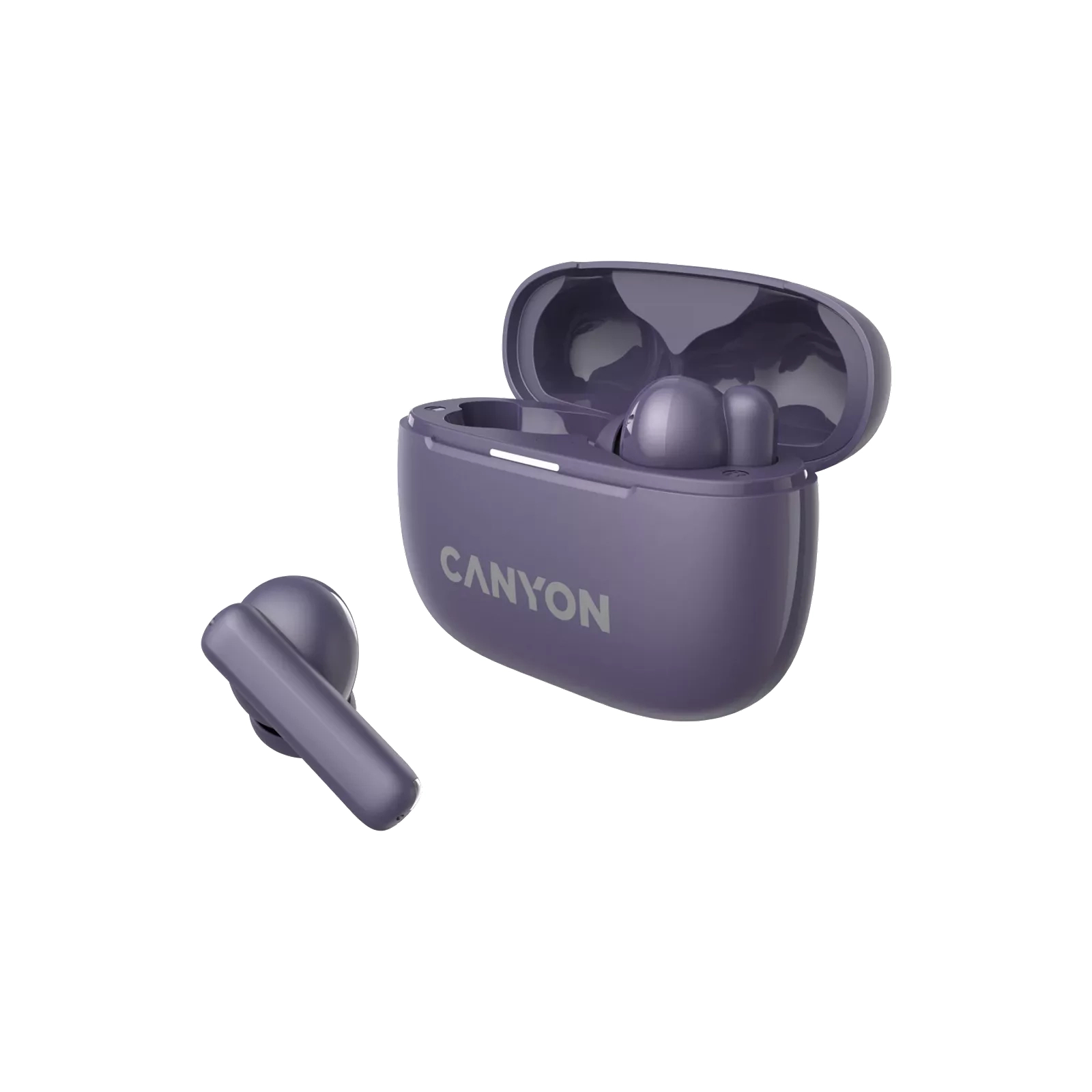 Навушники Canyon TWS-10 OnGo ANC ENC Purple (CNS-TWS10PL) зображення 4