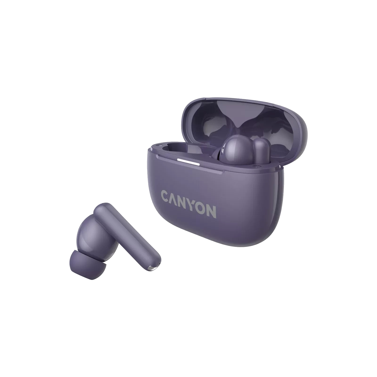 Навушники Canyon TWS-10 OnGo ANC ENC Purple (CNS-TWS10PL) зображення 5
