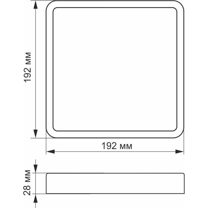 Світильник Videx 18W 5000K Black (VL-DLSS-185B) зображення 2
