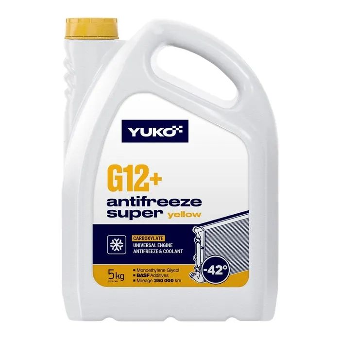 Антифриз Yuko -40 Super G12+ желтый .1л (4823110403747)