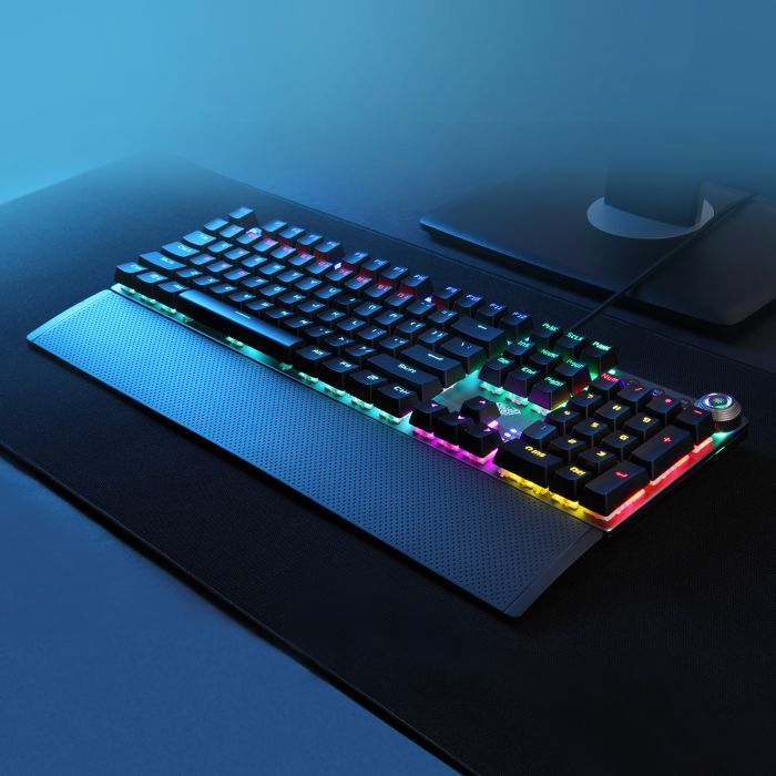 Клавиатура Aula F2058 Rainbow KRGD blue USB UA (F2058) изображение 5