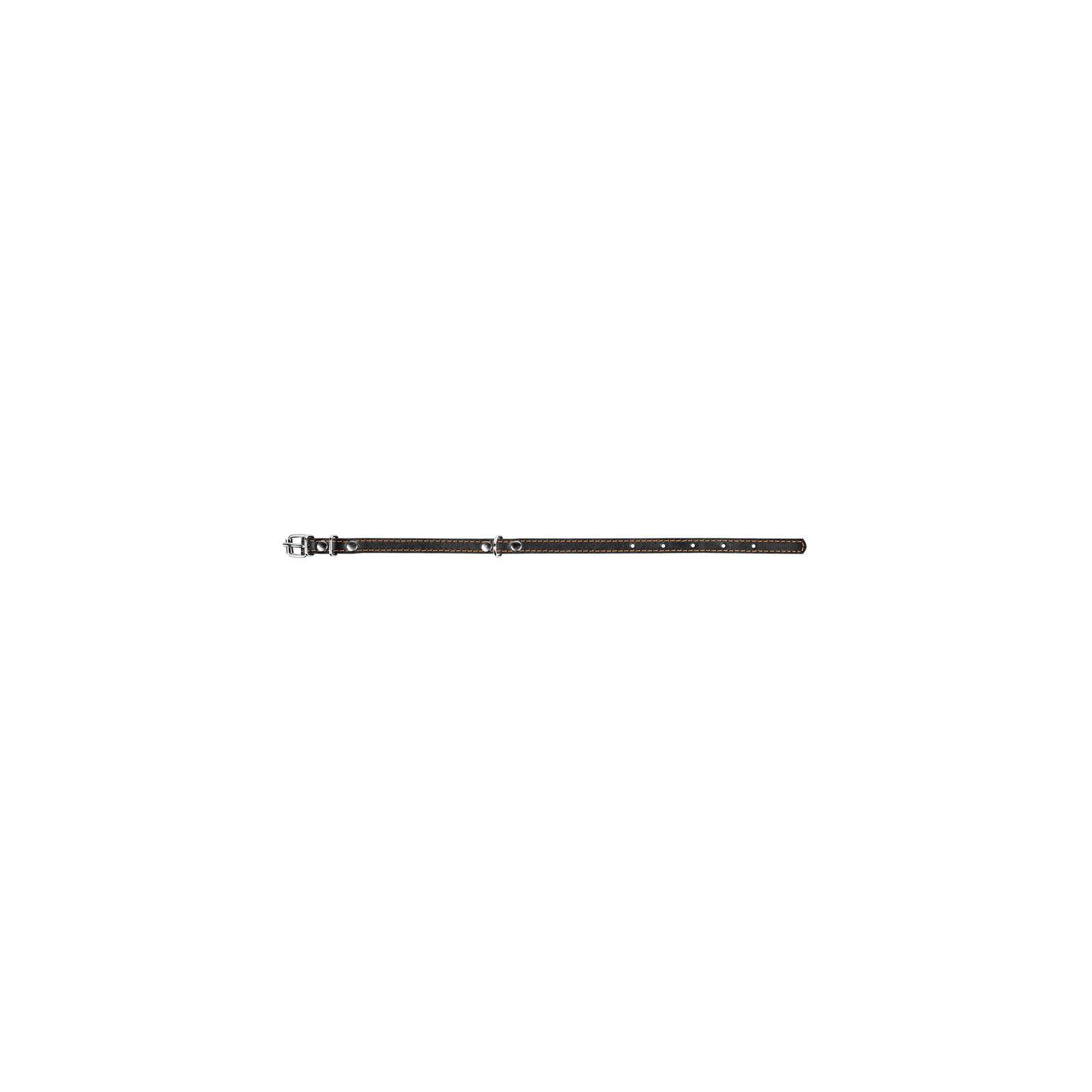 Нашийник для тварин Collar одинарний Ш 10 мм Д 22-30 см чорний (00151) зображення 3