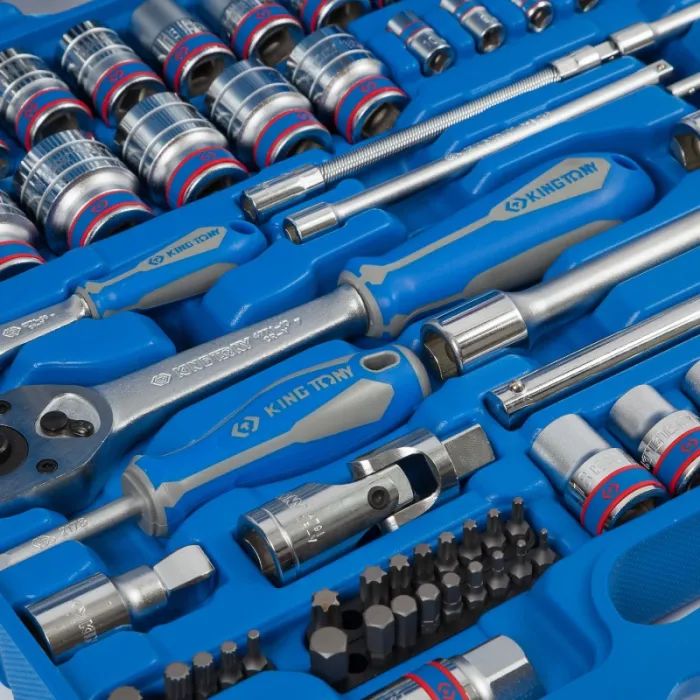 Набор инструментов KING TONY 103 шт. 1/4" та 1/2" (7503MR) изображение 4