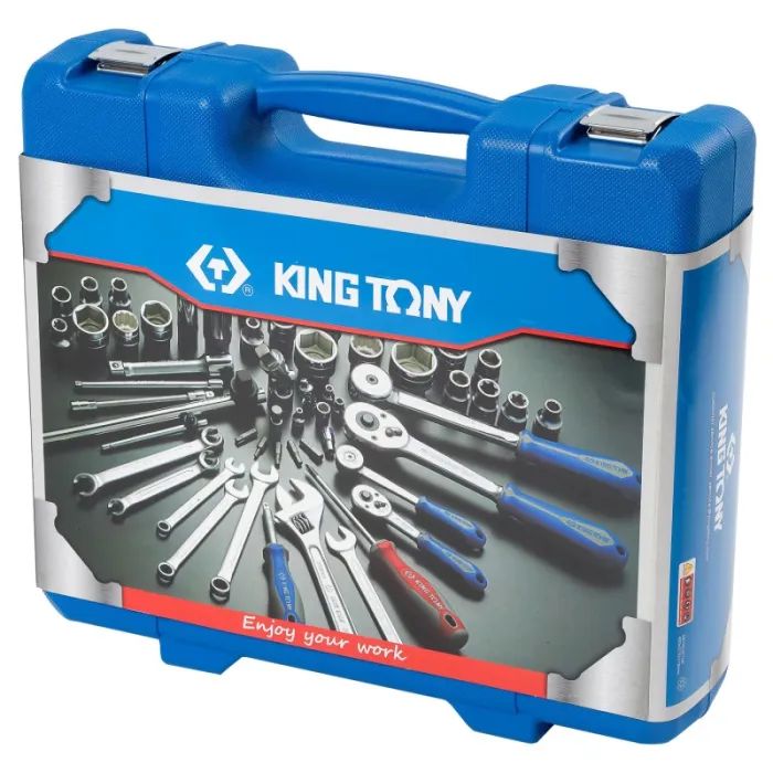 Набор инструментов KING TONY 103 шт. 1/4" та 1/2" (7503MR) изображение 8