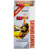 Олівці кольорові Kite Transformers двосторонні, 12 кольорів (TF22-054) зображення 3