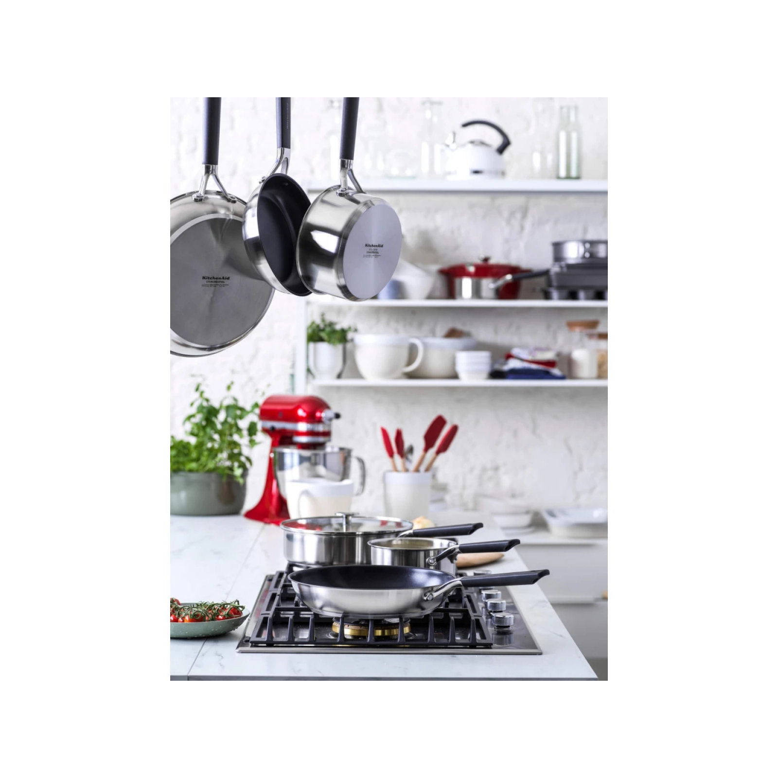 Сковорода KitchenAid Wok CSS 28 см з керамічним покриттям (CC005705-001) изображение 3