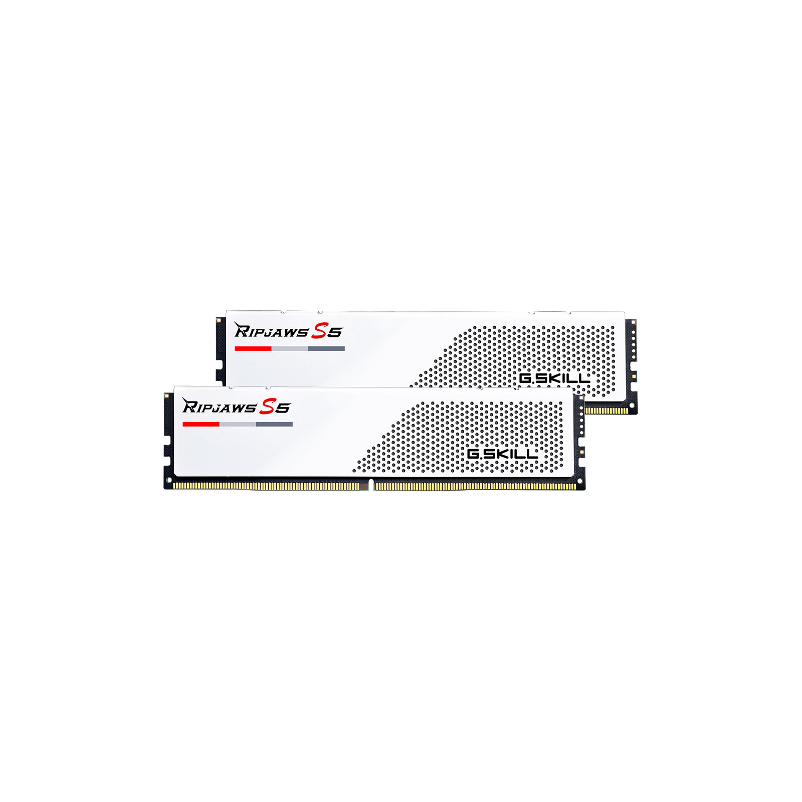 Модуль памяти для компьютера DDR5 32GB (2x16GB) 5600 MHz Ripjaws S5 Matte White G.Skill (F5-5600J3036D16GX2-RS5W) изображение 3