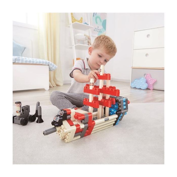 Конструктор PolyM Приключенческая ракета 138 деталей (760025) изображение 2