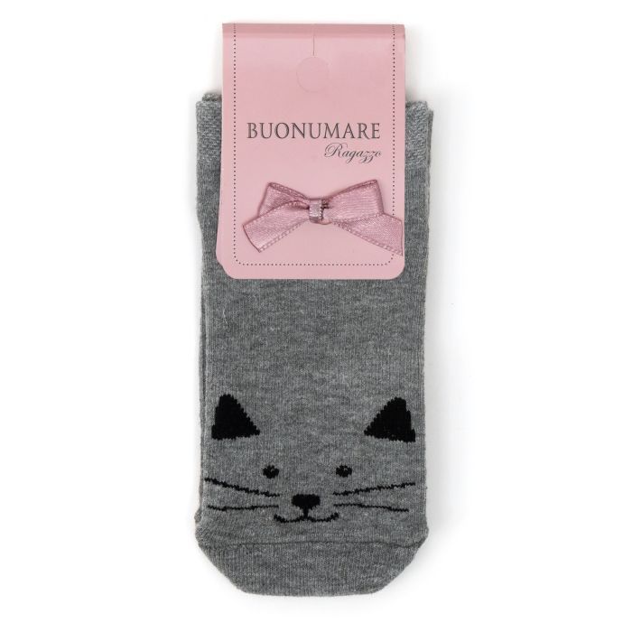 Носки детские BNM с котиком (M0C0201-0141-7G-pink) изображение 2