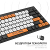 Клавіатура OfficePro SK955B Wireless/Bluetooth Black (SK955B) зображення 9