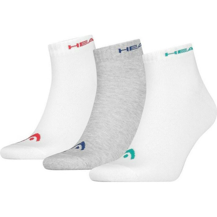 Носки Head Quarter 3P Unisex 761011001-003 3 пари Білий/Сірий 35-38 (8720245075893)