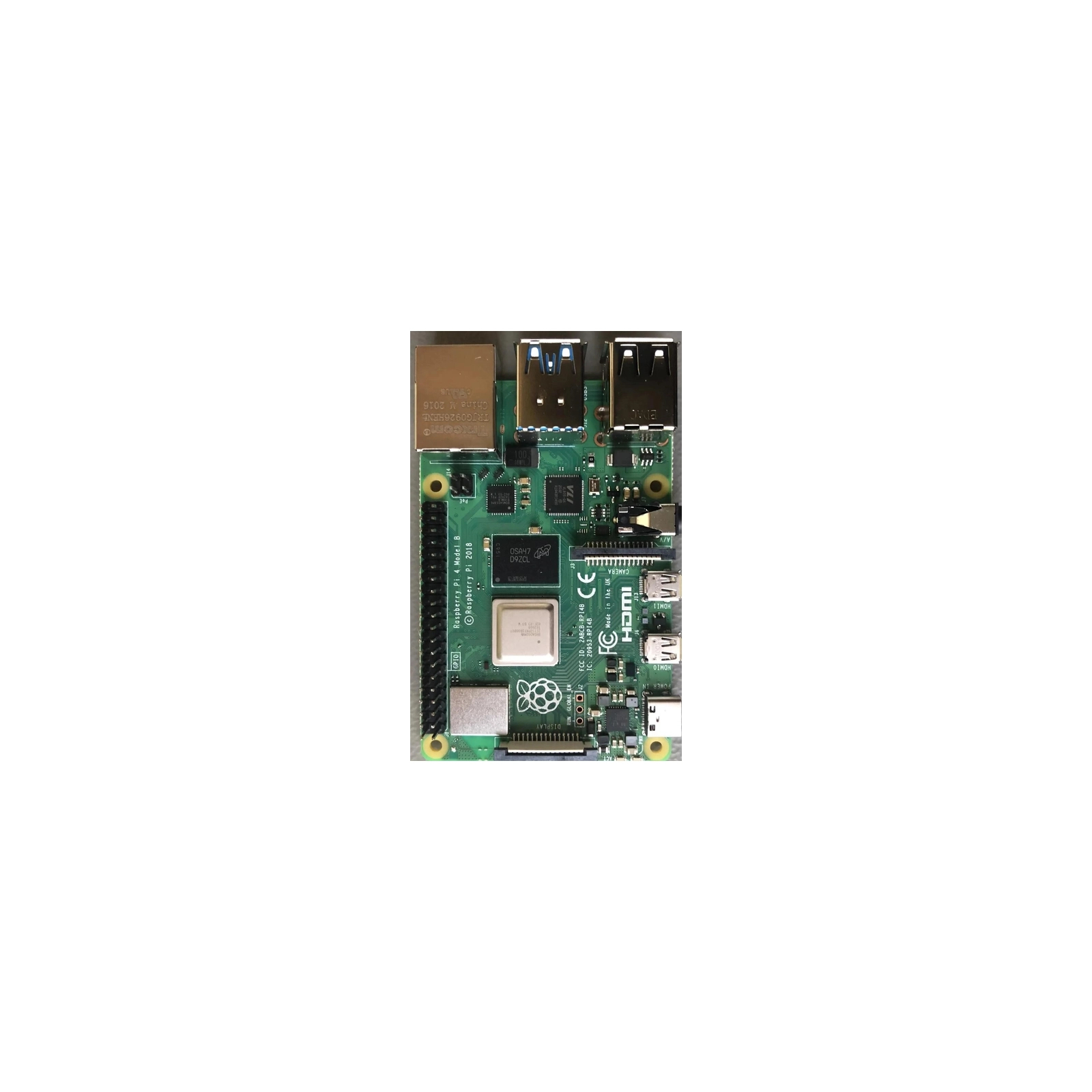Промышленный ПК Raspberry Pi 4 Model B 1Gb (SC0192) изображение 3
