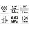 Гайковерт Yato YT-09524 зображення 5