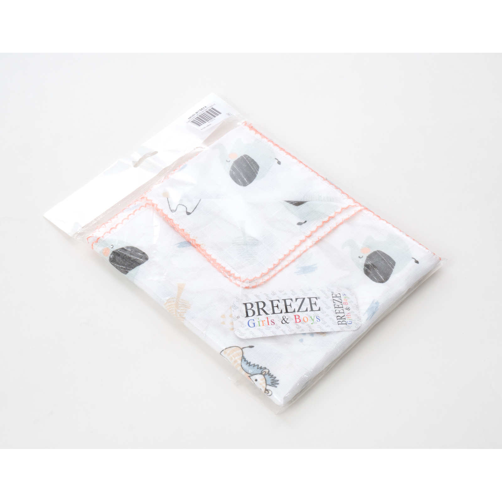 Пеленки для младенцев Breeze муслиновая (BTS-574-peach) изображение 4