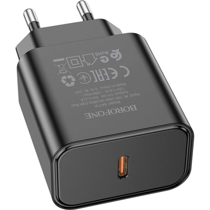 Зарядное устройство BOROFONE BA71A Power Black (BA71AB) изображение 3