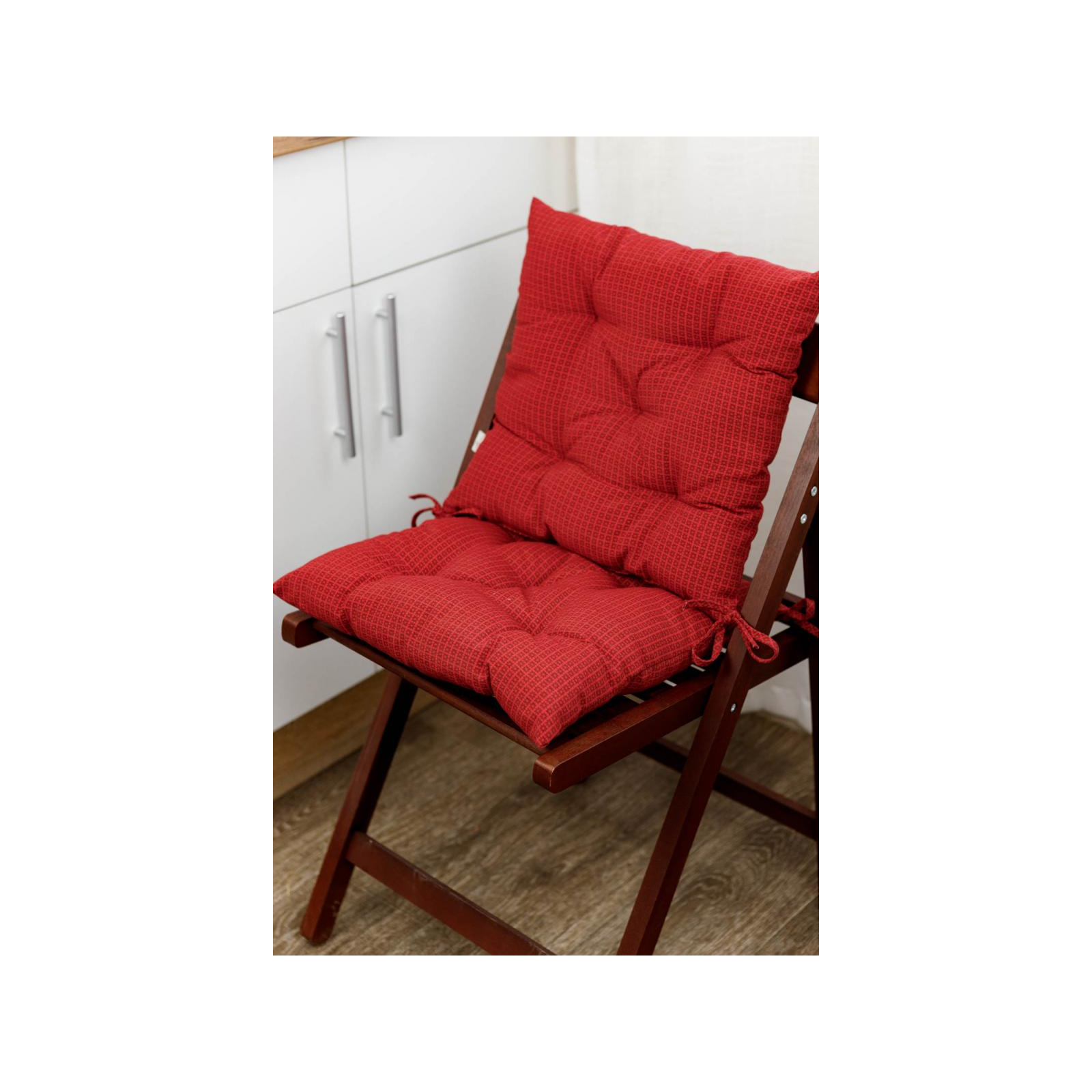 Подушка на стул Прованс Merry Christmas красная 40х40 см (031484) изображение 5