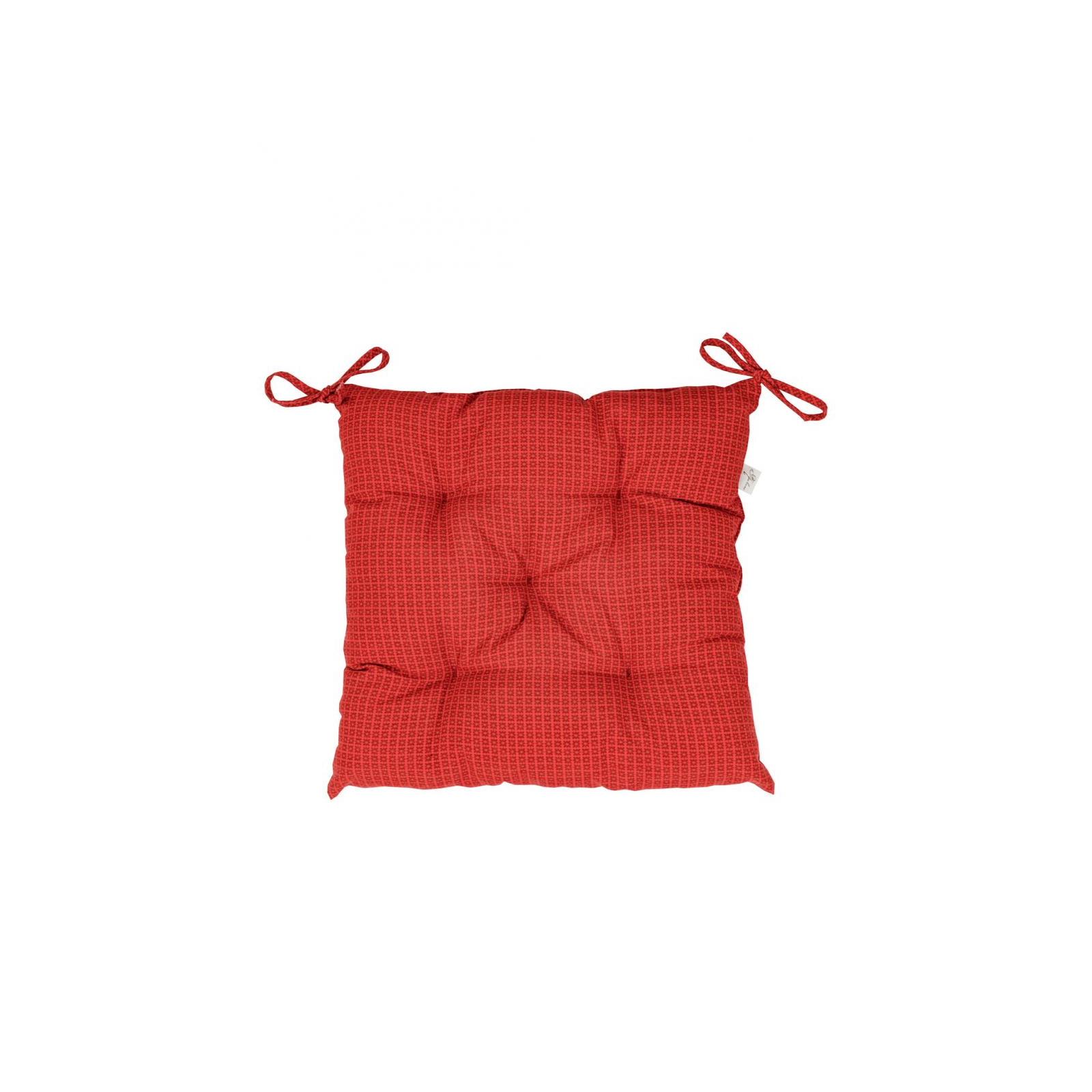 Подушка на стул Прованс Merry Christmas красная 40х40 см (031484)