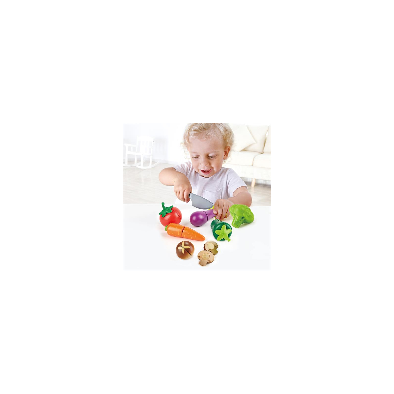 Игровой набор Hape продукты Овощи (E3161) изображение 3