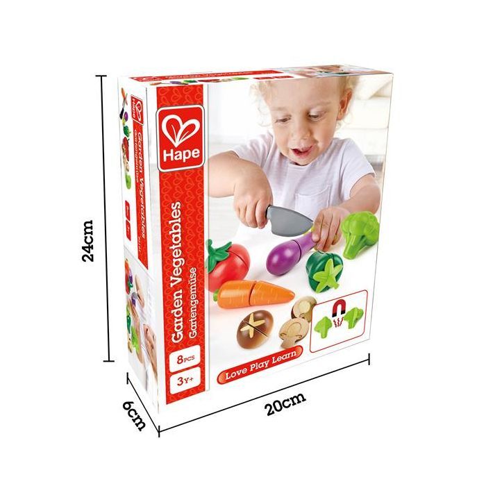 Игровой набор Hape продукты Овощи (E3161) изображение 5