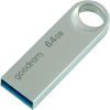 USB флеш накопитель Goodram 64GB UNO3 Steel USB 3.2 (UNO3-0640S0R11)