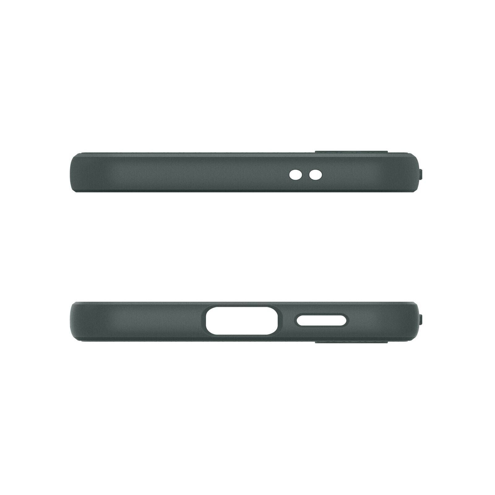 Чехол для мобильного телефона Spigen Samsung Galaxy S24+, Liquid Air, Matte Black (ACS07327) изображение 11
