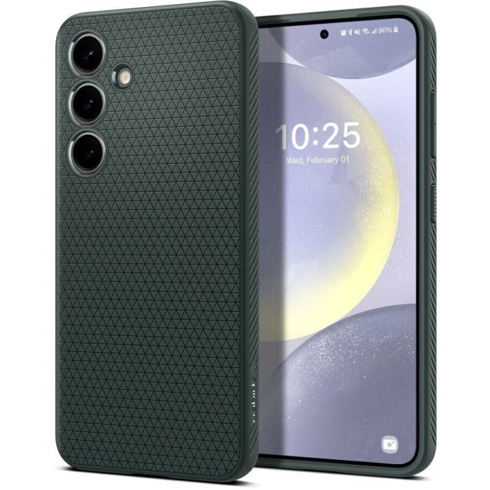 Чохол до мобільного телефона Spigen Samsung Galaxy S24+, Liquid Air, Abyss Green (ACS07328) зображення 12