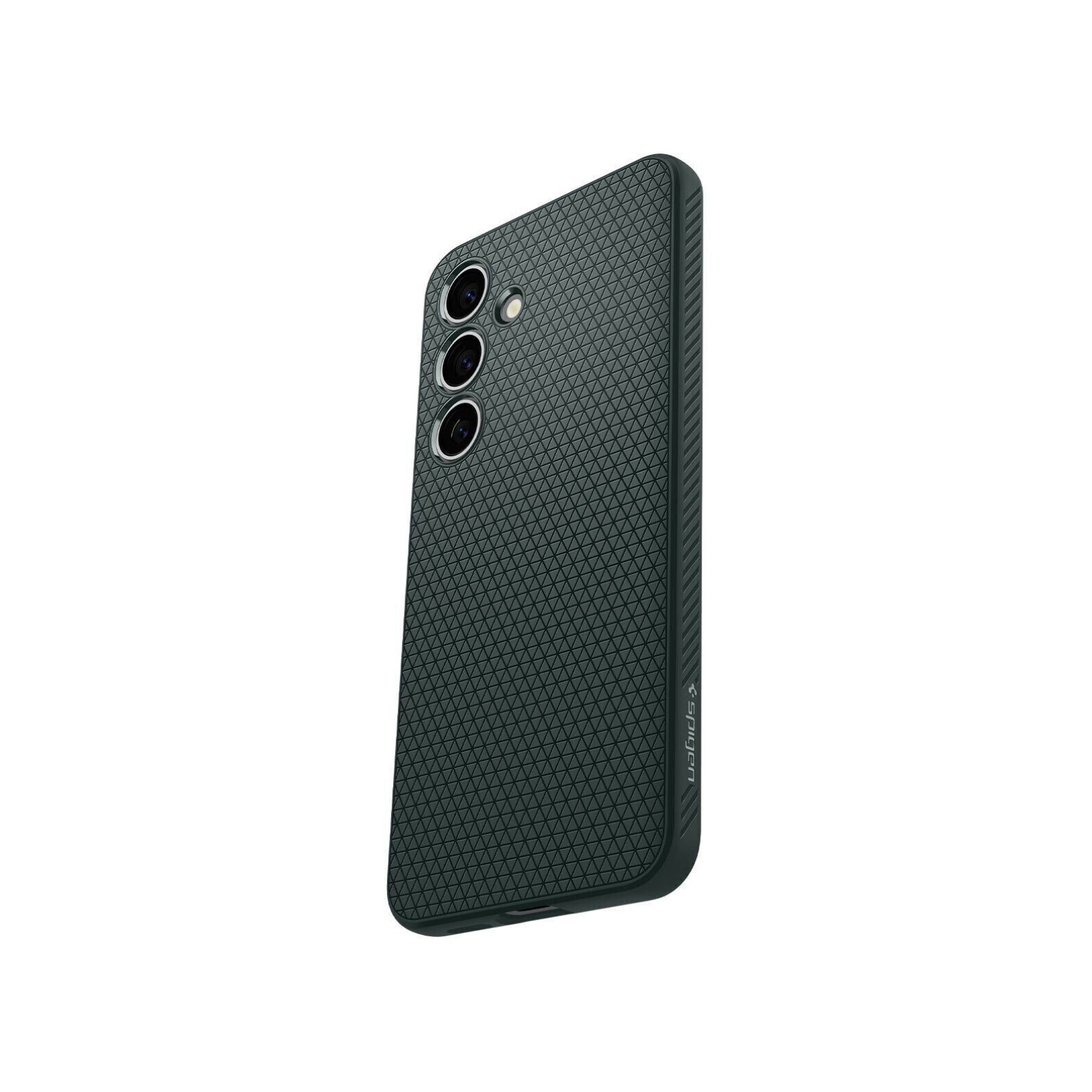 Чохол до мобільного телефона Spigen Samsung Galaxy S24+, Liquid Air, Matte Black (ACS07327) зображення 4
