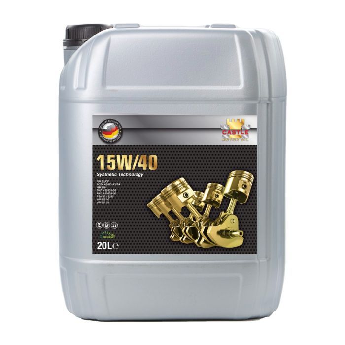 Моторное масло CASTLE MOTOR OILS 15W40 20л