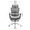 Офісне крісло GT Racer X-702L Black (X-702L Black (W-21 B-41)) зображення 6