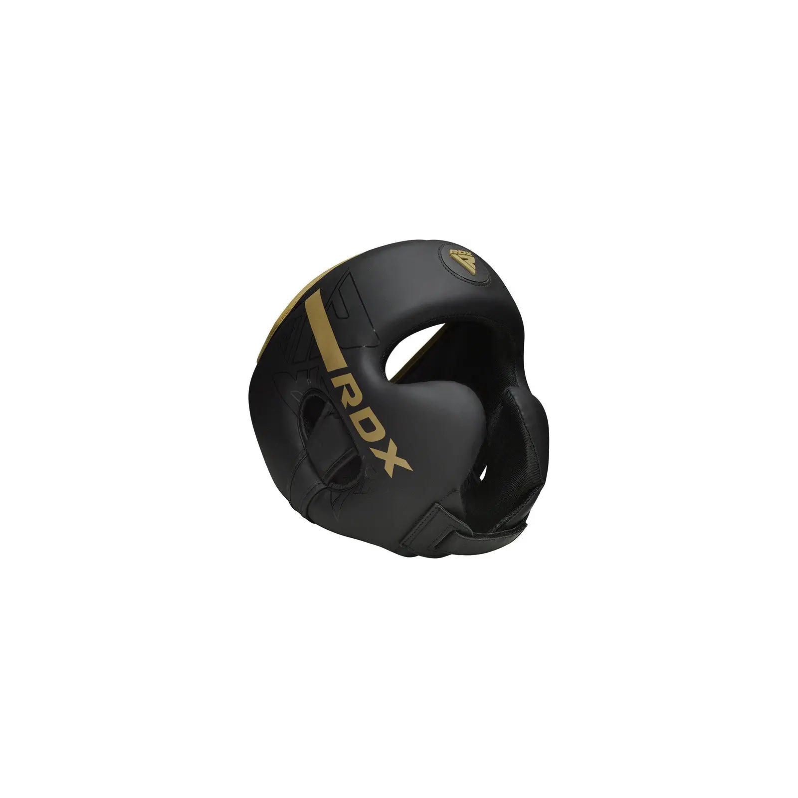 Боксерский шлем RDX F6 KARA Matte Golden M (HGR-F6MGL-M) изображение 3