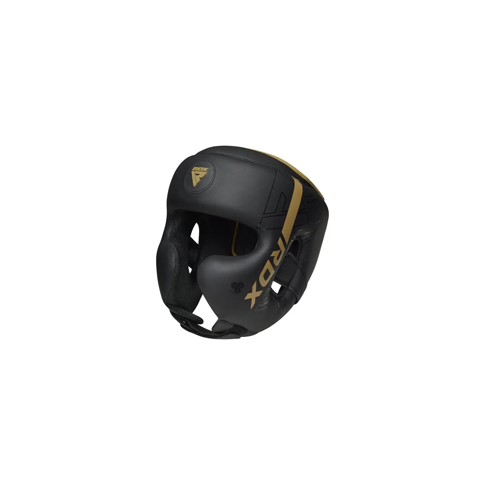 Боксерский шлем RDX F6 KARA Matte Golden M (HGR-F6MGL-M) изображение 4