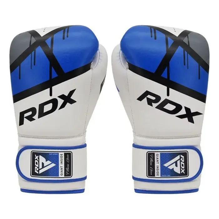 Боксерские перчатки RDX F7 Ego Blue 12 унцій (BGR-F7U-12oz) изображение 2