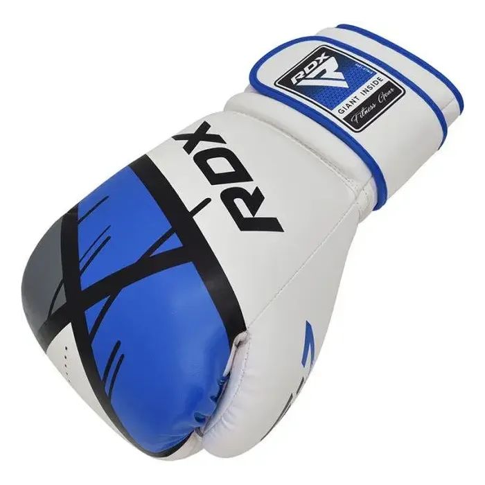 Боксерские перчатки RDX F7 Ego Blue 12 унцій (BGR-F7U-12oz) изображение 3