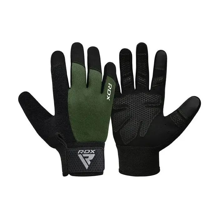 Перчатки для фитнеса RDX W1 Full Finger Army Green XL (WGA-W1FA-XL+) изображение 2