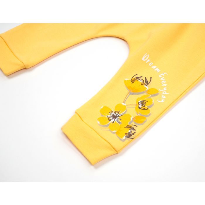 Набір дитячого одягу Miniworld з квіточками (16350-68G-yellow) зображення 9