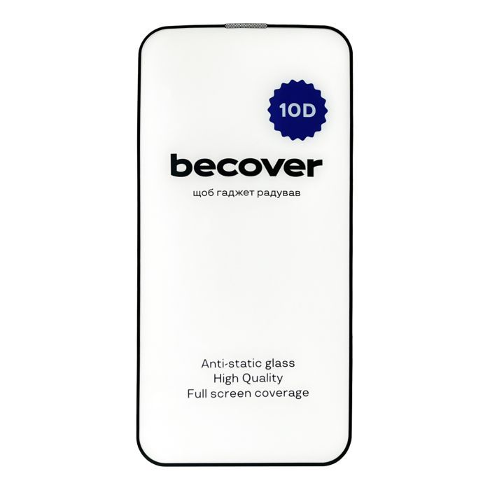 Стекло защитное BeCover Apple iPhone 13 10D Black (711513) изображение 3