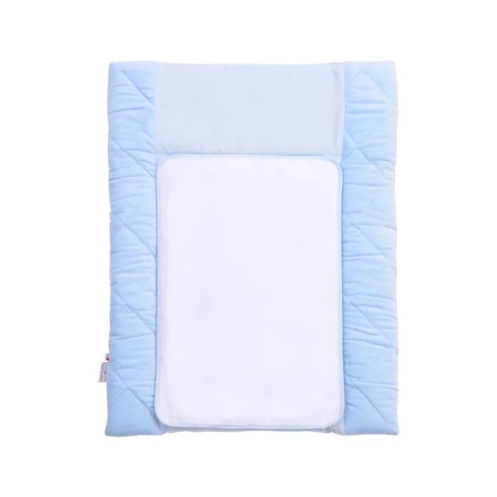 Пеленальный матрасик Верес Velour Medium blue 50х70 см (429.05)