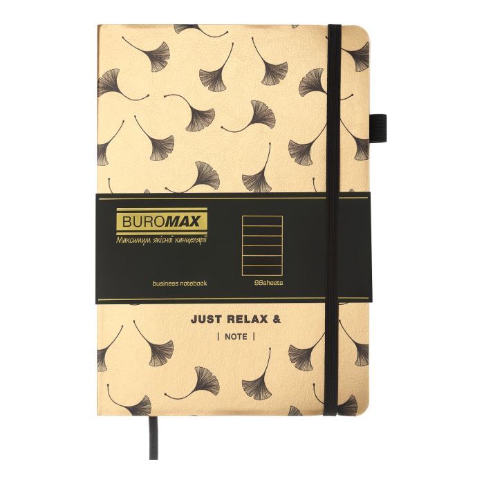 Книга записная Buromax RELAX А5 96 листов линия, розовое золото (BM.295201-23) изображение 2