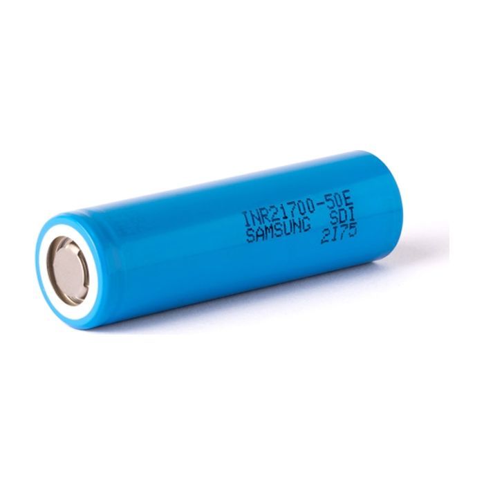 Акумулятор 21700 4900mAh, 10A, 4.2/3.6/2.5V, Blue Samsung (INR21700-50E / 31895)