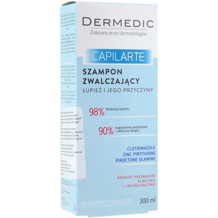 Шампунь Dermedic Capilarte Против перхоти 300 мл (5901643174231) изображение 3