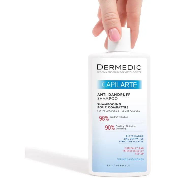 Шампунь Dermedic Capilarte Против перхоти 300 мл (5901643174231) изображение 3
