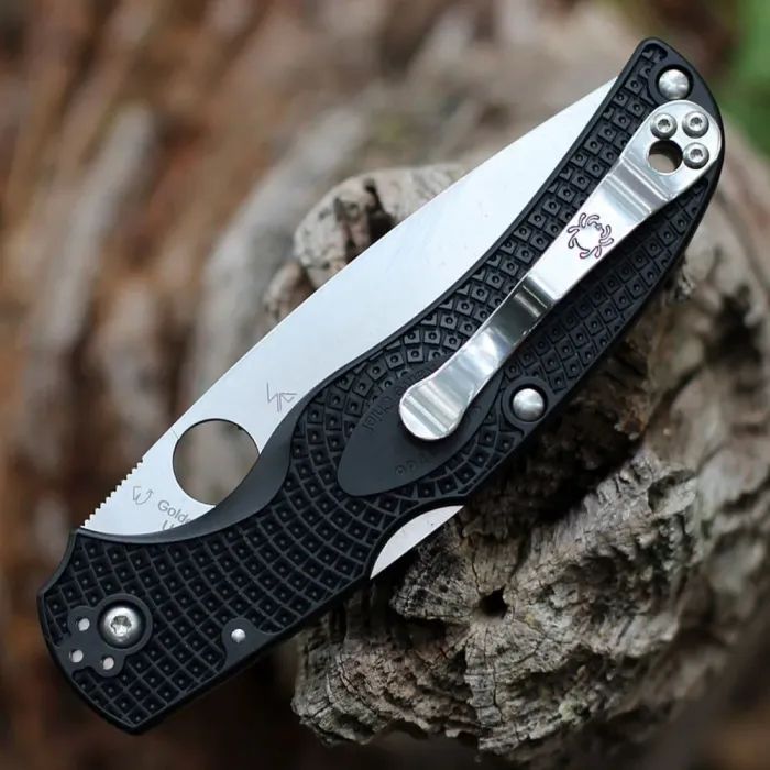 Ніж Spyderco Native Chief Satin BD1N Black FRN (C244PBK) зображення 10