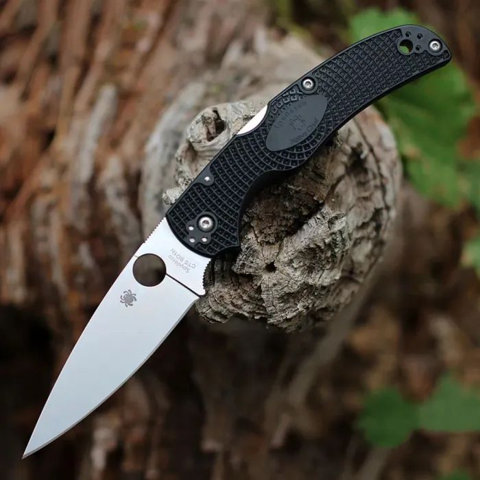 Ніж Spyderco Native Chief Satin BD1N Black FRN (C244PBK) зображення 7