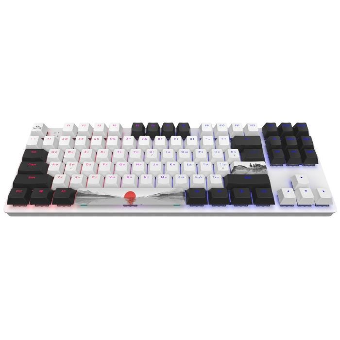 Клавіатура Dark Project One 87 Fuji ABS RGB Mech G3ms Sapphire USB Black/White (DPO87_GSH_Fuji_ANSI_UA) зображення 2