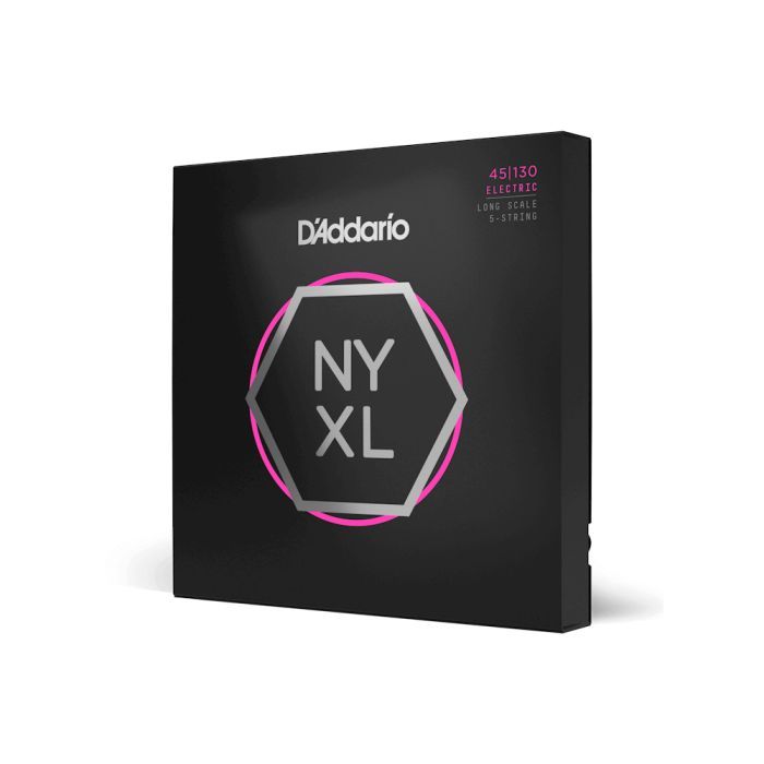 Струни для гітари D'Addario NYXL Regular Light 5-String (45-130) (NYXL45130) зображення 2
