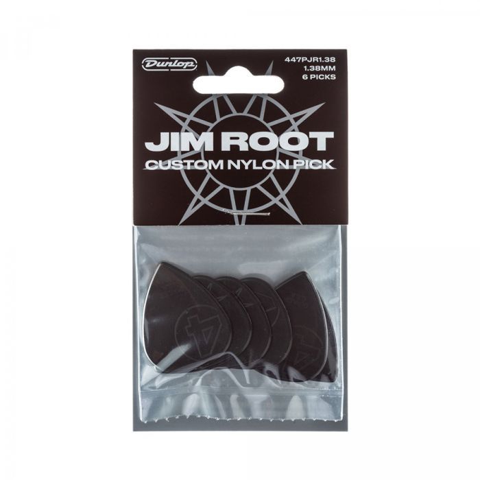 Медіатор Jim Dunlop Jim Root Nylon Pick 1.33mm 6 шт. (447PJR1.38) зображення 3