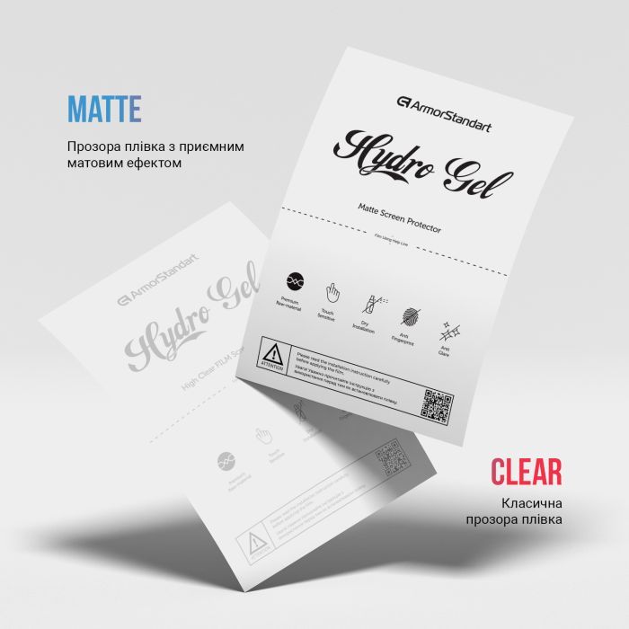 Плівка захисна Armorstandart Kit Clear + Matte Xiaomi Redmi Note 13 4G (ARM80709) зображення 2