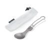 Ложка-вилка туристическая Naturehike титанова NH19C001-J (6927595734766)